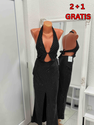 Halter Glam Maxi Haljina