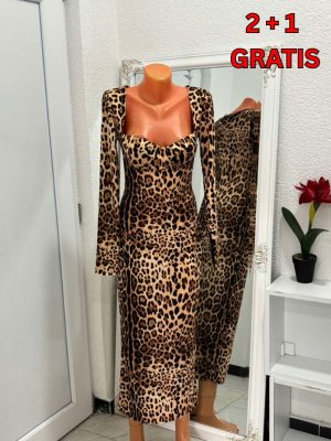 Wild Elegance Midi Haljina