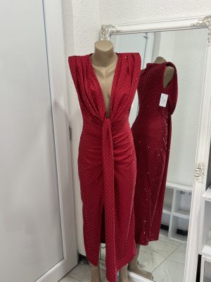 Haljina - Polka Dot Wrap Dress
