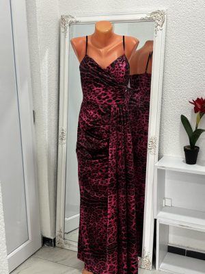 Leopard Glam Maxi Haljina