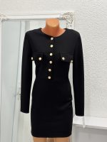 Golden Button Mini Haljina
