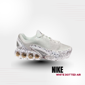 Nike White Dotted Air